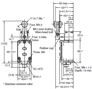 WL-N / WL Dimensions 157 