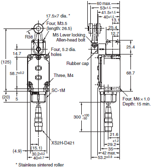 WL-N / WL Dimensions 162 