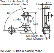 WL-N / WL Dimensions 205 