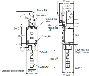 WL-N / WL Dimensions 25 