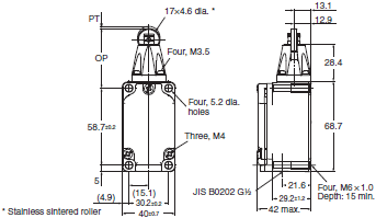 WL-N / WL Dimensions 32 