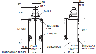 WL-N / WL Dimensions 34 