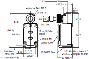 WL-N / WL Dimensions 44 