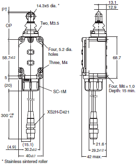 WL-N / WL Dimensions 48 