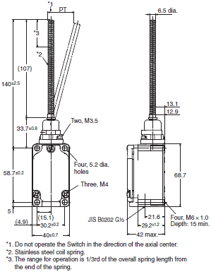 WL-N / WL Dimensions 63 