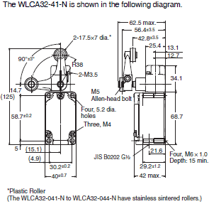 WL-N / WL Dimensions 75 