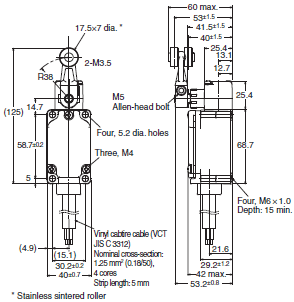 WL-N / WL Dimensions 85 