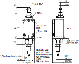 WL-N / WL Dimensions 112 