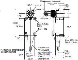 WL-N / WL Dimensions 115 