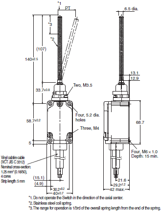 WL-N / WL Dimensions 124 