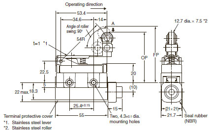 ZC-[]55 Dimensions 33 ZC-W355_Dim