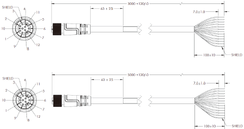 MicroHAWK V430-F / V420-F / V330-F / V320-F Dimensions 24