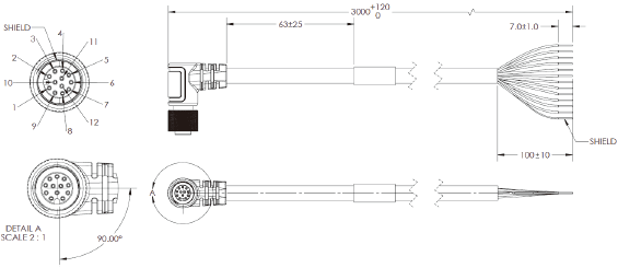 MicroHAWK V430-F / V420-F / V330-F / V320-F Dimensions 28