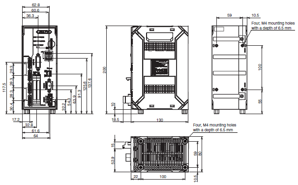 FH Series Dimensions 3 