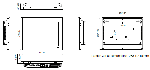 FHV7 Series Dimensions 37 