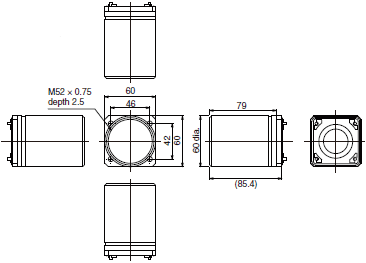 FHV7 Series Dimensions 40 