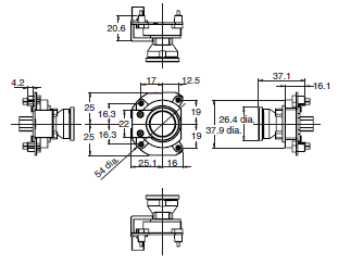 FHV7 Series Dimensions 8 