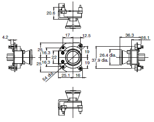 FHV7 Series Dimensions 9 