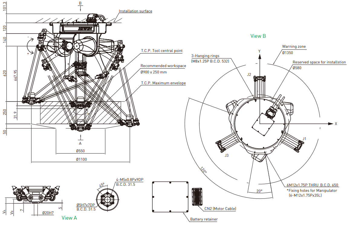 HIWIN RD403-1100-FS