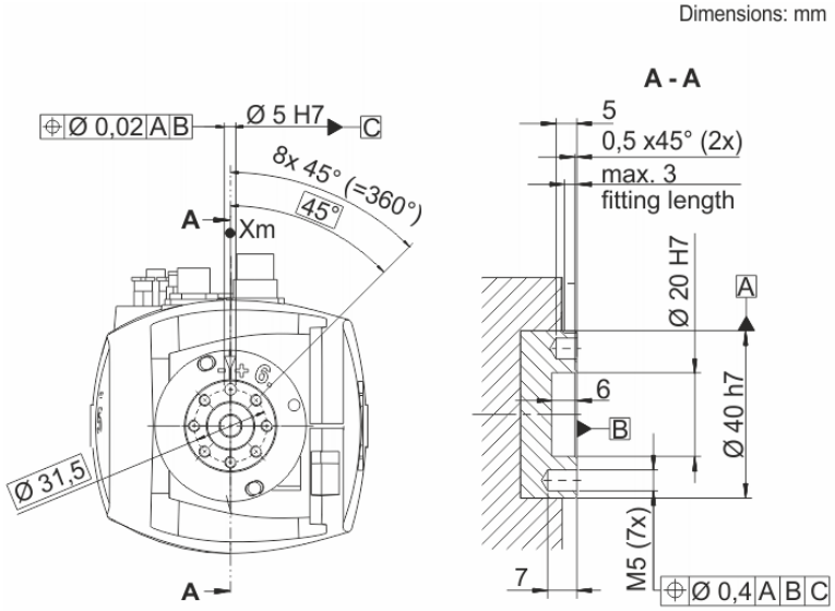 KUKA KR6-R900-sixx mounting