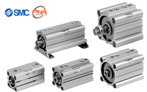 SMC - Compact Cylinder with Air Cushion RQ/RDQ