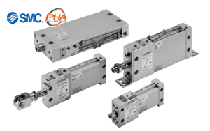 SMC - Plate Cylinder with Lock MLU / MDLU