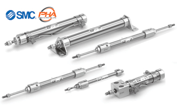 SMC - Standard Air Cylinders (Round Type)