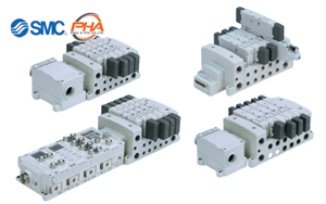 SMC - 5 Port Solenoid Valve/ISO15407-2 Standard VSS/VSR8-2, VSS/VSR8-4