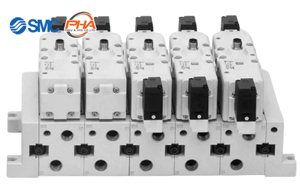 SMC - Solenoid Valve (with M12 Connector) / ISO Standard EVS 7-6 / 7-8 / 7-10