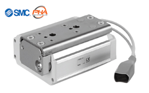 SMC - Battery-less Absolute Encoder Type Electric Actuator / Guide Rod Type LES