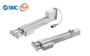 SMC - Battery-less Absolute Encoder Type Electric Actuator / Guide Rod Type LEYG