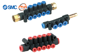 SMC - One-touch Fittings Manifold KM