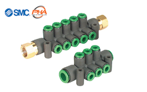 SMC - FR One-touch Fittings Manifold KRM