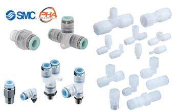 SMC - Fittings for Special Environments (Clean / Fluoropolymer)