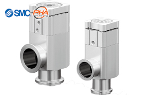 SMC - Aluminum One-touch Connection and Release High Vacuum Angle Valve XLAQ/XLDQ