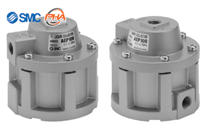 SMC - Liquid Collector / Exhaust Pressure Type AEP100