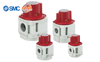 SMC - OSHA Standard Compliant Pressure Relief 3-Port Valve with Locking Holes VHS□-D/VHS□W-D