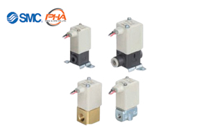 SMC - Compact Direct Operated 2 Port Solenoid Valve (2 Way Valve) VDW