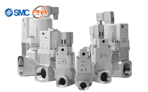 SMC - Coolant Valve (2 Way Valve)/Low Power Consumption, High Flow Type SGC