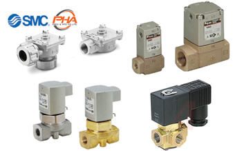 SMC - 2/3 Port Solenoid Valves/Air Operated Valves