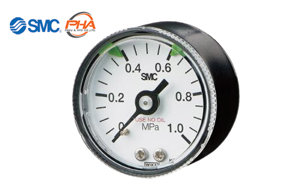 SMC - Pressure Gauge for Clean Regulator G46-□-□-SRA/B