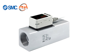 SMC - 3-Color Display Digital Flow Switch for Large Flow PF3A7□H(-L)