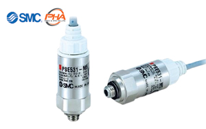 SMC - Compact Pneumatic Pressure Sensor PSE53□