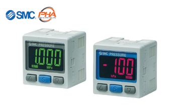 SMC - 2-Color Display High-Precision Digital Pressure Switch ZSE30A（F）/ISE30A