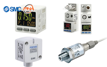 SMC - Electronic Pressure Switches / Sensors (Remote Type)