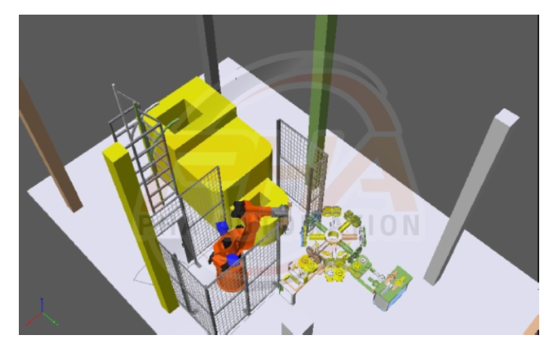 Robotic gravity Casting Alloy for Foundry Industry A01 (1)