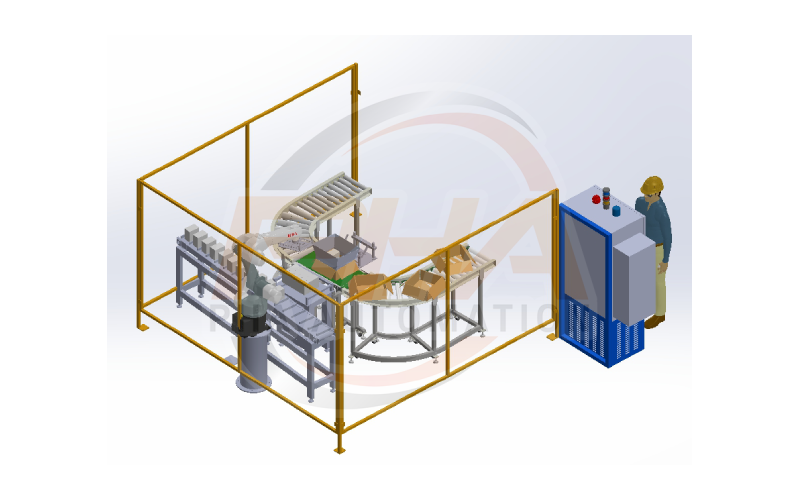 Robot Pick and Place box to box Casepacking (7)