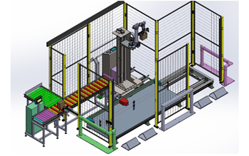 Mobile COBOT palletizer