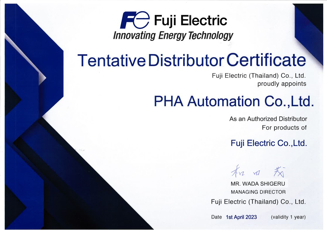 Fuji certificate